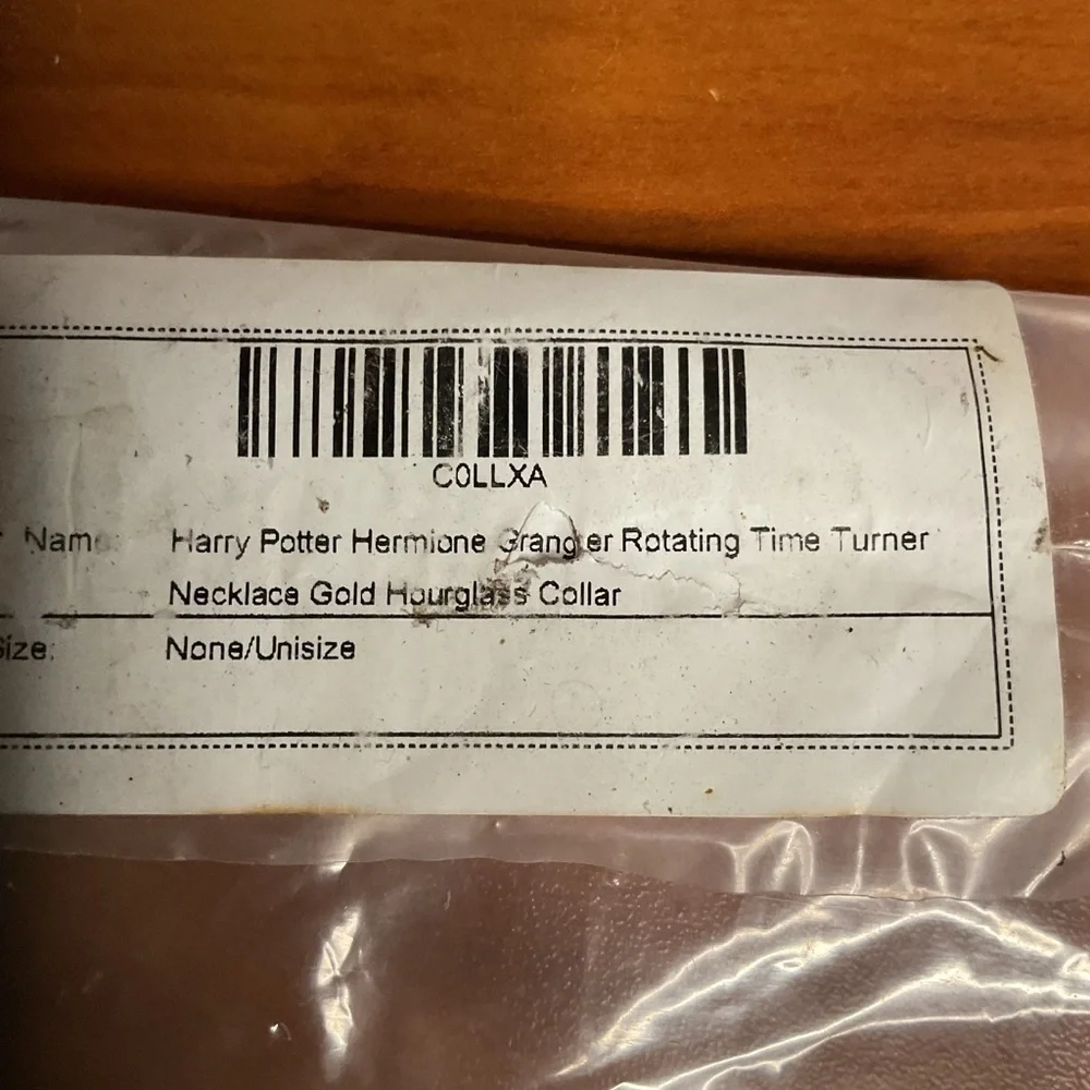 HARRY POTTER HERMIONE GRANGERS TIME‎ TURNER NECKLACE